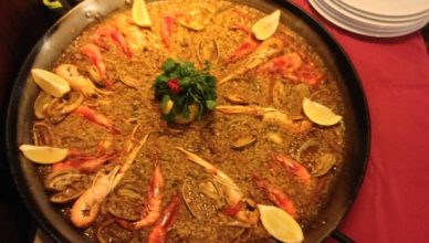 Cherrif paella em barceloneta