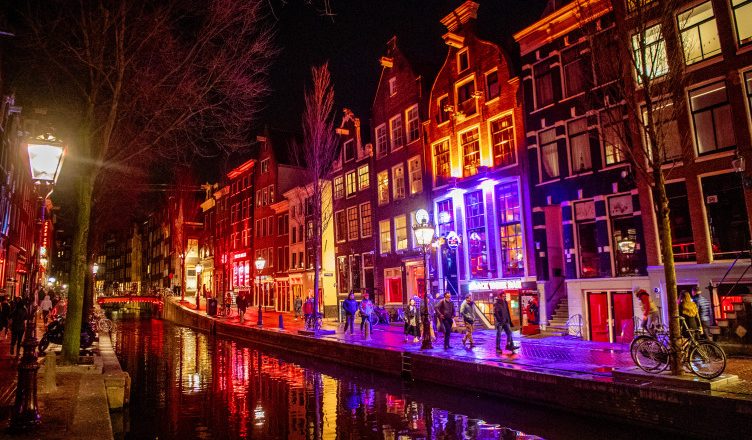 red light district