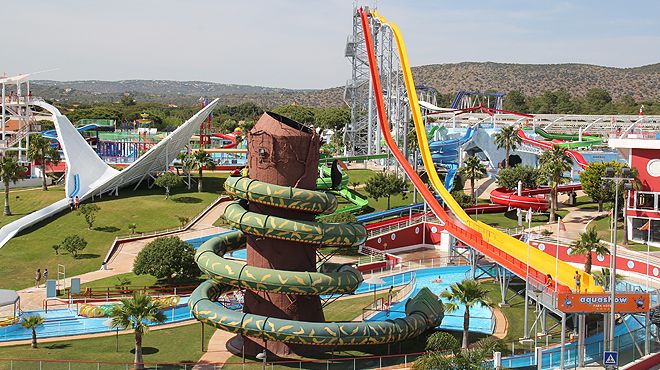 parque aquatico na quarteira