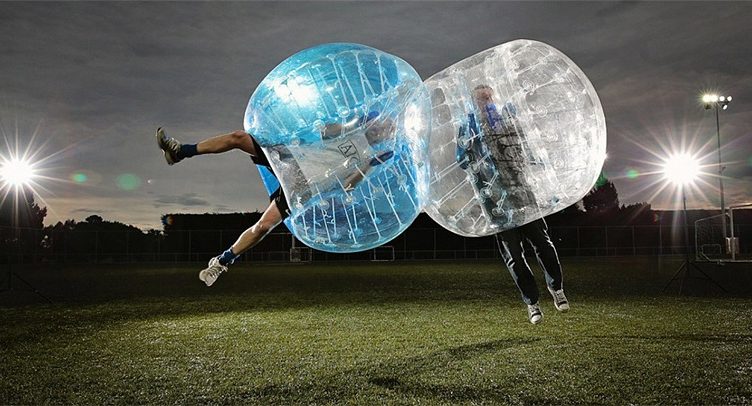 bubble futebol porto com amigos
