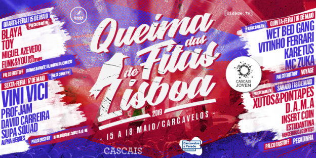queima das fitas lisboa cartaz 2020